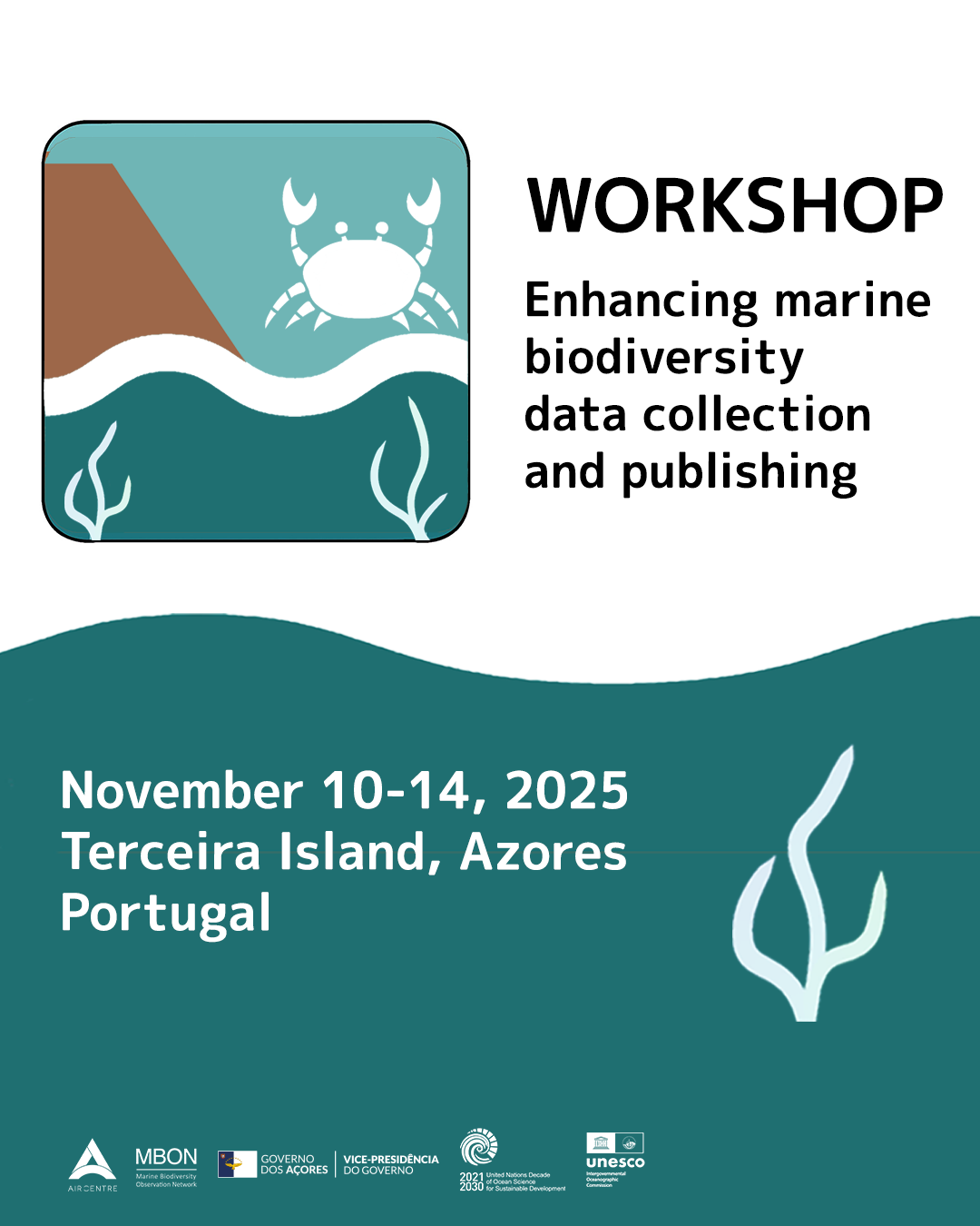 Workshop Enhancing marine biodiversity data collection and publishing
