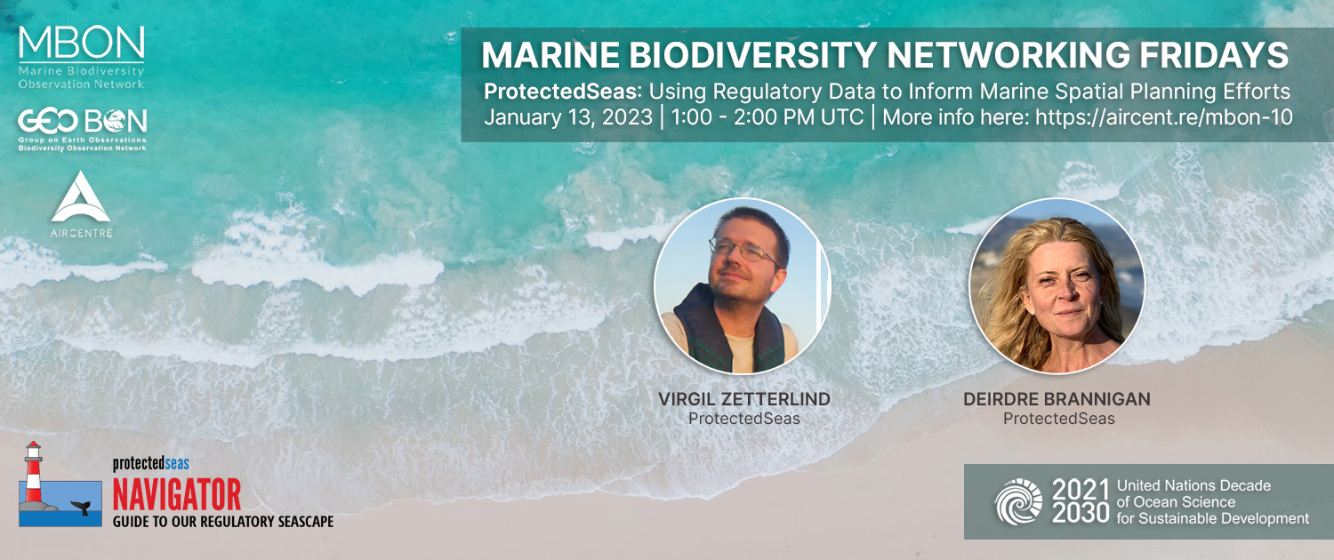 ProtectedSeas: Using Regulatory Data to Inform Marine Spatial Planning Efforts