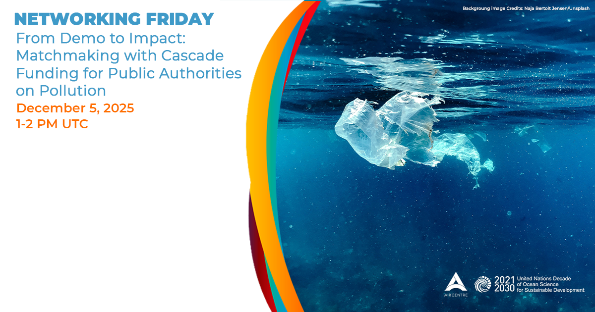 Networking Fridays presents From Demo to Impact: Matchmaking with Cascade Funding for Public Authorities on Pollution