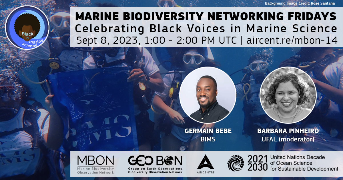 Marine Biodiversity Networking Friday: Celebrating Black Voices in Marine Science