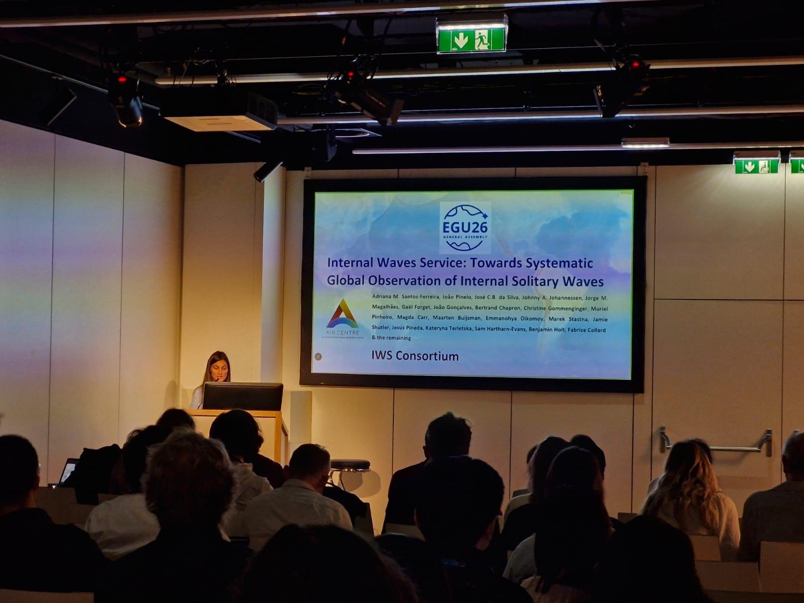 EGU26 showcases AIR Centre’s Internal Waves Service for global ocean monitoring