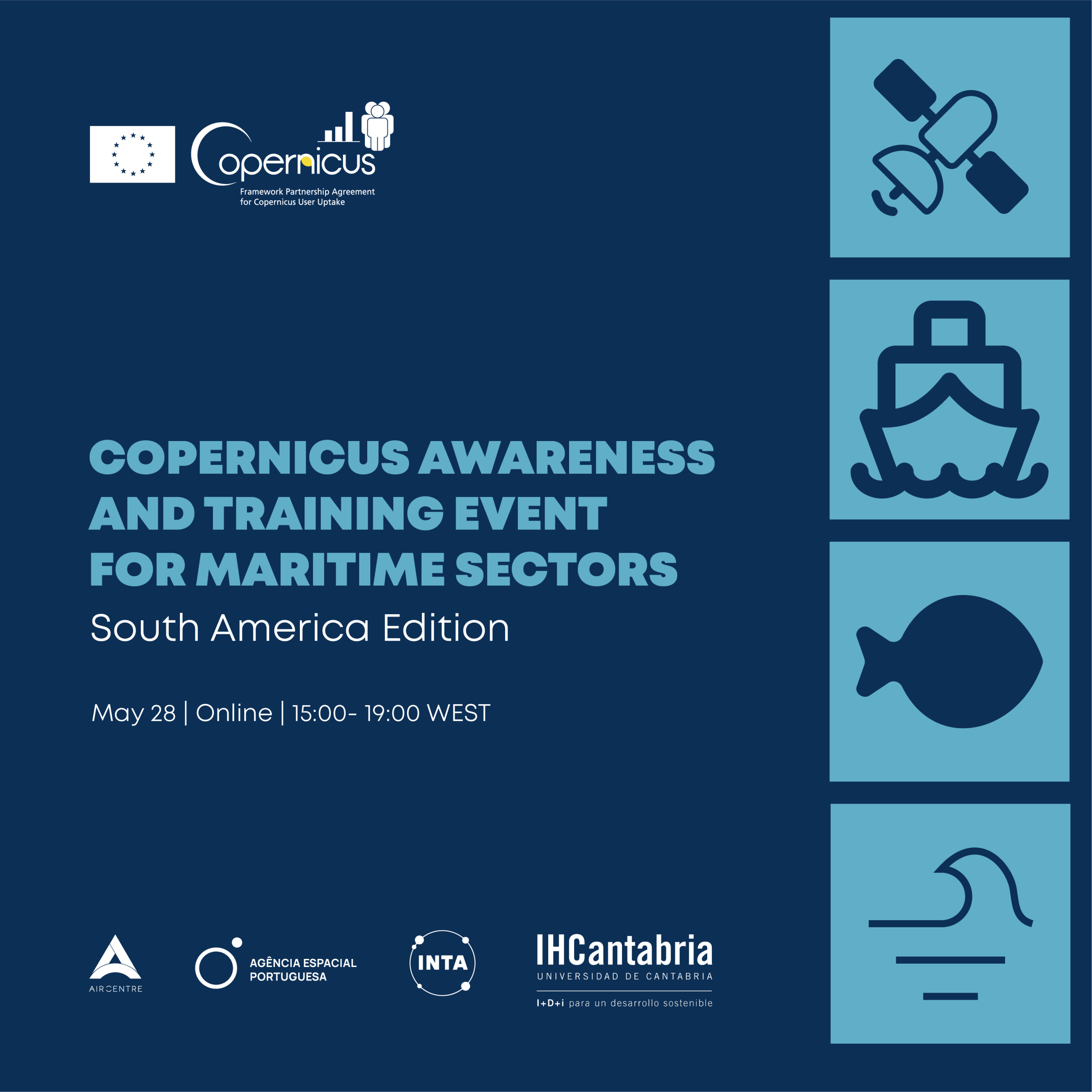 Copernicus Awareness and Training event for maritime sectors | South America Edition